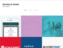 Tablet Screenshot of hellomichellewong.com